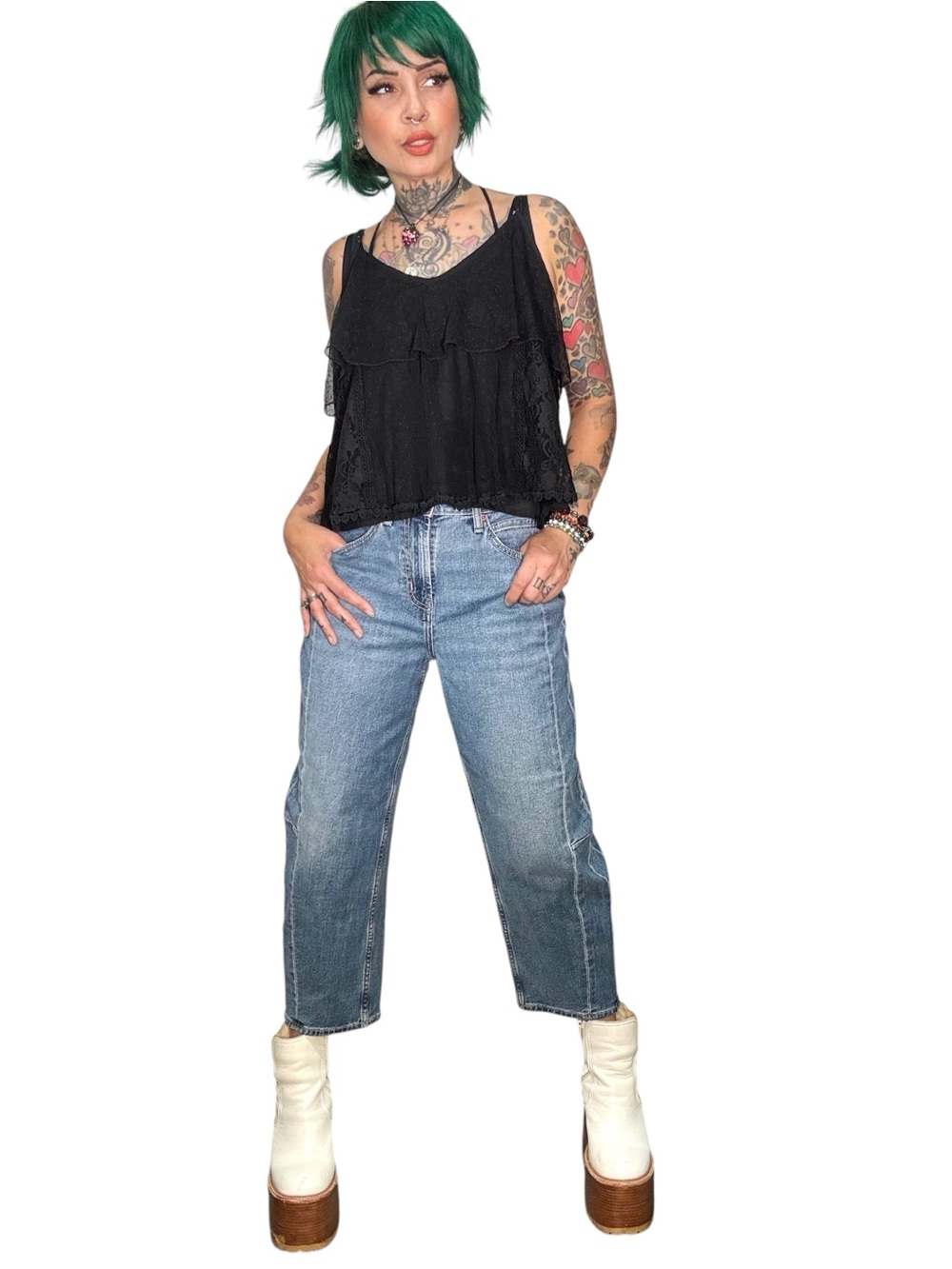 Old Navy Barrel leg jeans